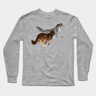 Catch me! Wolves Long Sleeve T-Shirt